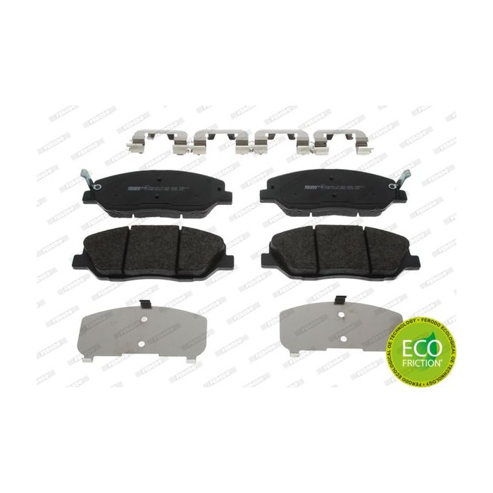 FERODO PREMIER ECO FRICTION Bremsbelagsatz, Scheibenbremse FDB4111