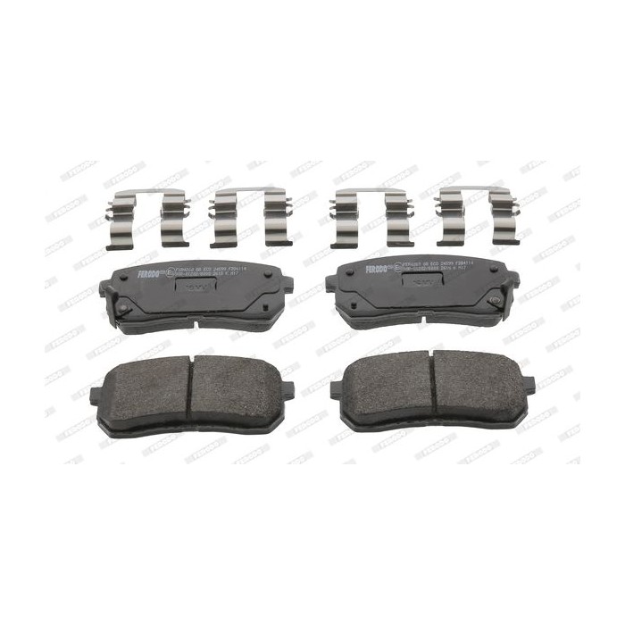FERODO PREMIER ECO FRICTION Bremsbelagsatz, Scheibenbremse FDB4114