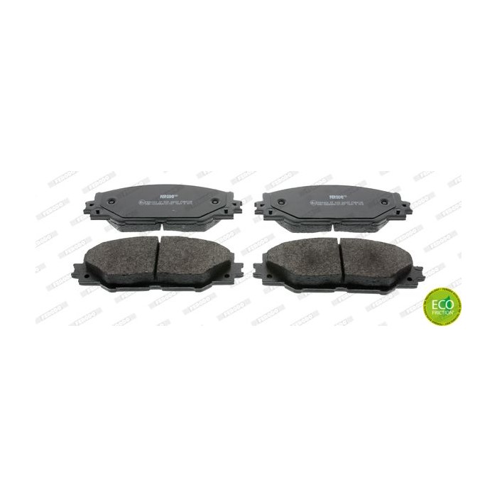 FERODO PREMIER ECO FRICTION Bremsbelagsatz, Scheibenbremse FDB4136