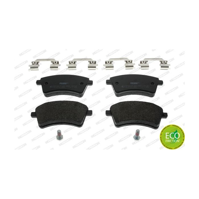 FERODO PREMIER ECO FRICTION Bremsbelagsatz, Scheibenbremse FDB4185