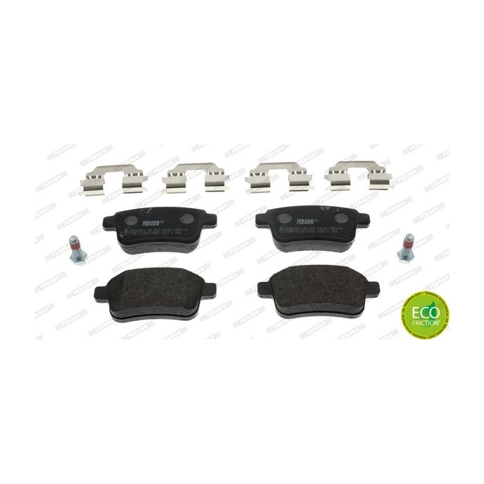 FERODO PREMIER ECO FRICTION Bremsbelagsatz, Scheibenbremse FDB4186