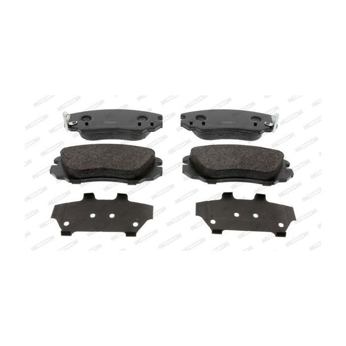 FERODO PREMIER ECO FRICTION Bremsbelagsatz, Scheibenbremse FDB4207