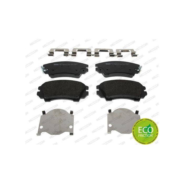 FERODO PREMIER ECO FRICTION Bremsbelagsatz, Scheibenbremse FDB4208