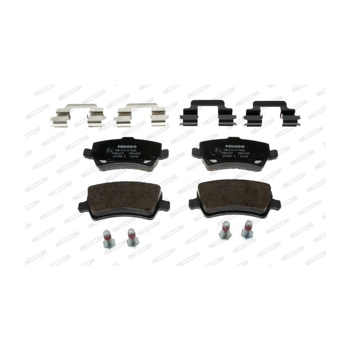 FERODO PREMIER Bremsbelagsatz, Scheibenbremse FDB4237