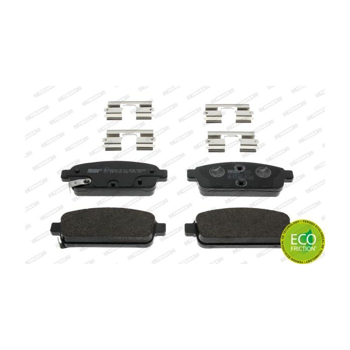 FERODO PREMIER ECO FRICTION Bremsbelagsatz, Scheibenbremse FDB4265