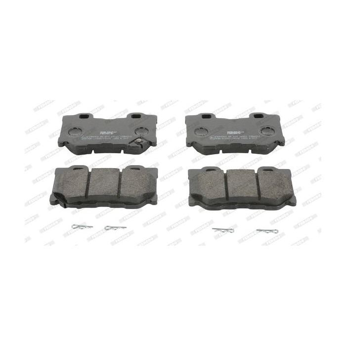 FERODO PREMIER ECO FRICTION Bremsbelagsatz, Scheibenbremse FDB4312