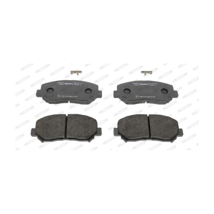 FERODO PREMIER Bremsbelagsatz, Scheibenbremse FDB4357