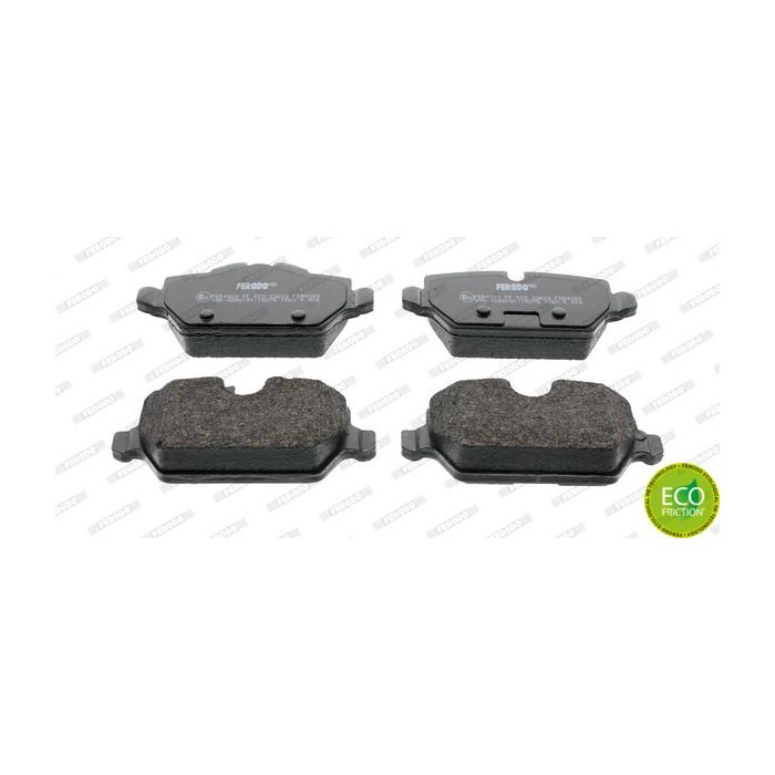 FERODO PREMIER ECO FRICTION Bremsbelagsatz, Scheibenbremse FDB4383