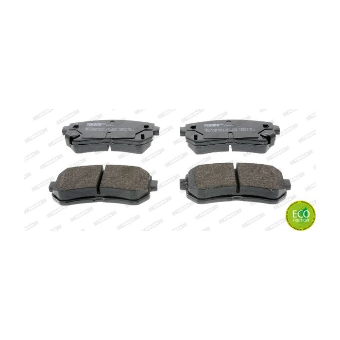 FERODO PREMIER ECO FRICTION Bremsbelagsatz, Scheibenbremse FDB4408