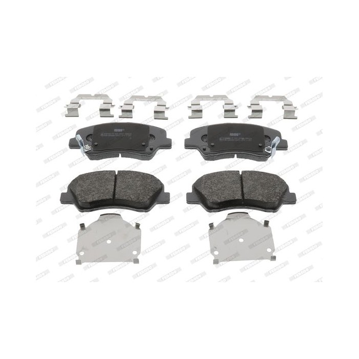 FERODO PREMIER ECO FRICTION Bremsbelagsatz, Scheibenbremse FDB4623