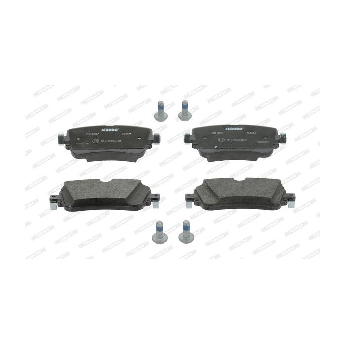 FERODO PREMIER ECO FRICTION Bremsbelagsatz, Scheibenbremse FDB4807