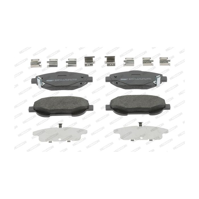 FERODO PREMIER Bremsbelagsatz, Scheibenbremse FDB4824