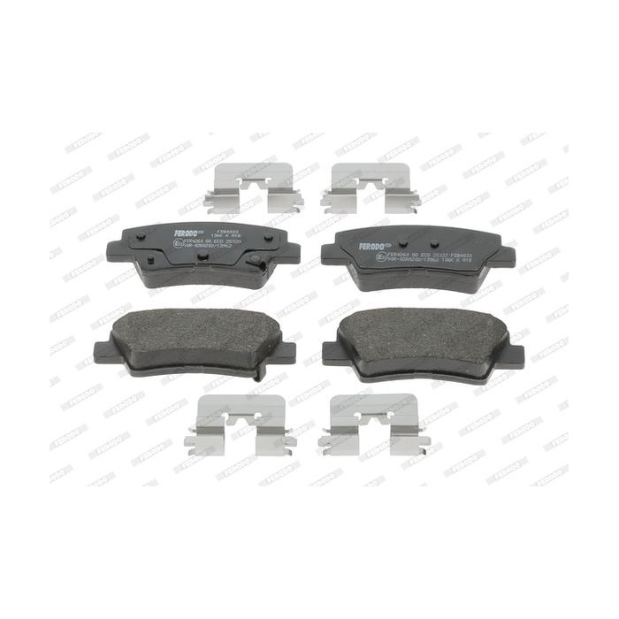 FERODO PREMIER Bremsbelagsatz, Scheibenbremse FDB4833