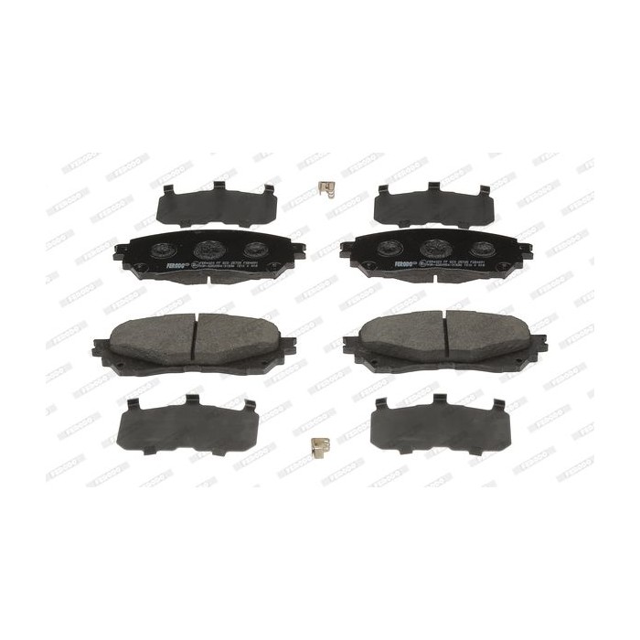 FERODO PREMIER ECO FRICTION Bremsbelagsatz, Scheibenbremse FDB4891