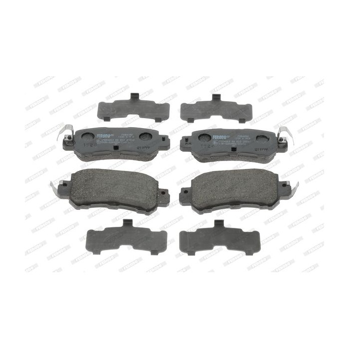 FERODO PREMIER ECO FRICTION Bremsbelagsatz, Scheibenbremse FDB4892