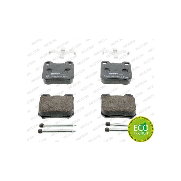 FERODO PREMIER ECO FRICTION Bremsbelagsatz, Scheibenbremse FDB525