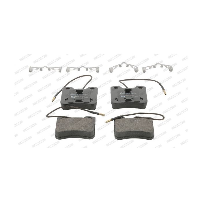 FERODO PREMIER ECO FRICTION Bremsbelagsatz, Scheibenbremse FDB535