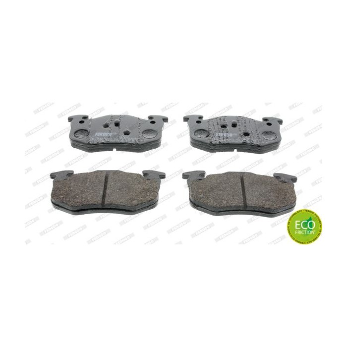 FERODO PREMIER ECO FRICTION Bremsbelagsatz, Scheibenbremse FDB558