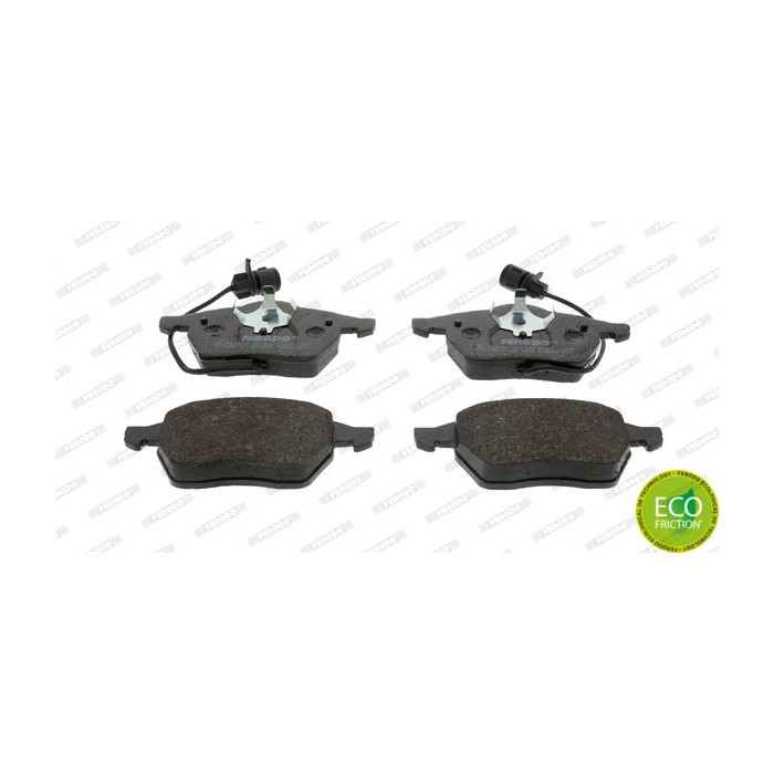 FERODO PREMIER ECO FRICTION Bremsbelagsatz, Scheibenbremse FDB590