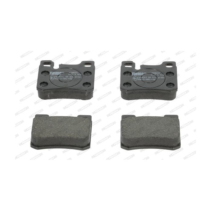 FERODO PREMIER ECO FRICTION Bremsbelagsatz, Scheibenbremse FDB693