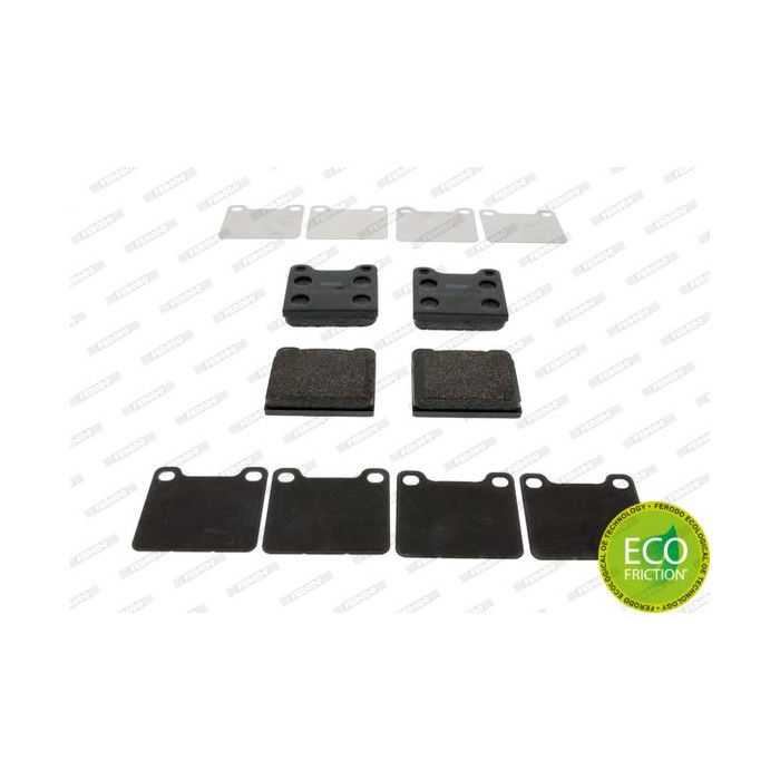 FERODO PREMIER ECO FRICTION Bremsbelagsatz, Scheibenbremse FDB704
