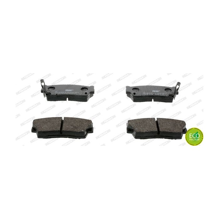 FERODO PREMIER ECO FRICTION Bremsbelagsatz, Scheibenbremse FDB712