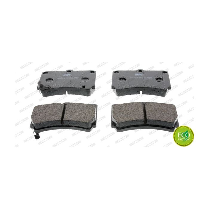 FERODO PREMIER ECO FRICTION Bremsbelagsatz, Scheibenbremse FDB715