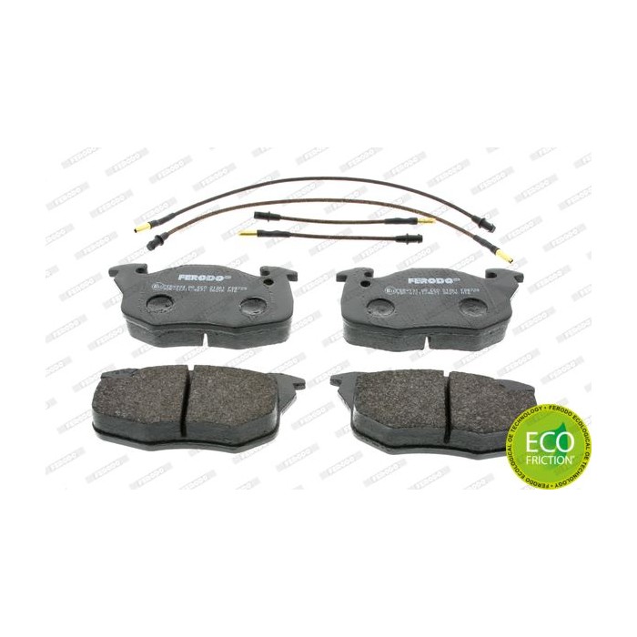 FERODO PREMIER ECO FRICTION Bremsbelagsatz, Scheibenbremse FDB729