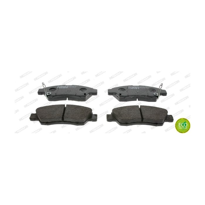 FERODO PREMIER ECO FRICTION Bremsbelagsatz, Scheibenbremse FDB777