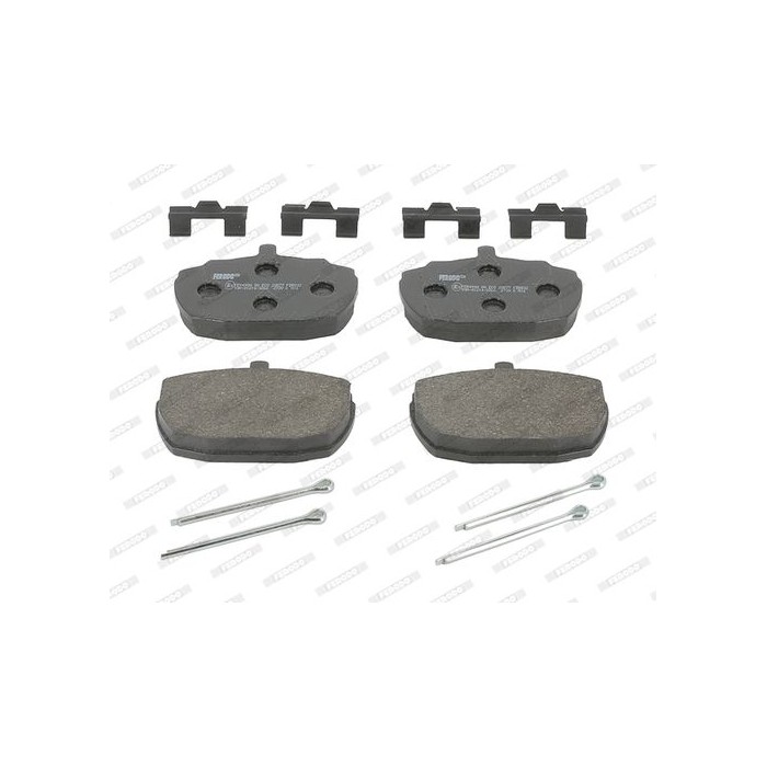 FERODO PREMIER ECO FRICTION Bremsbelagsatz, Scheibenbremse FDB832