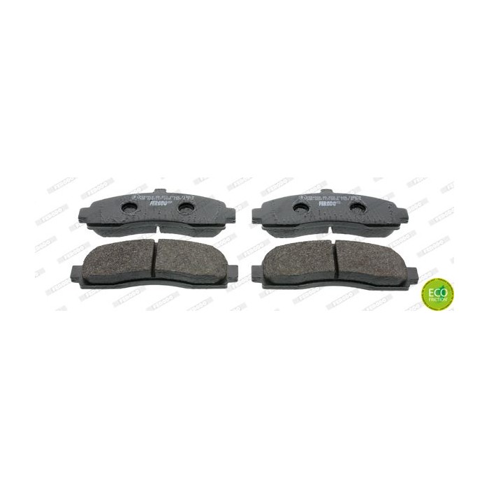 FERODO PREMIER ECO FRICTION Bremsbelagsatz, Scheibenbremse FDB859