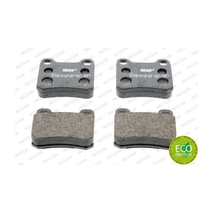 FERODO PREMIER ECO FRICTION Bremsbelagsatz, Scheibenbremse FDB979