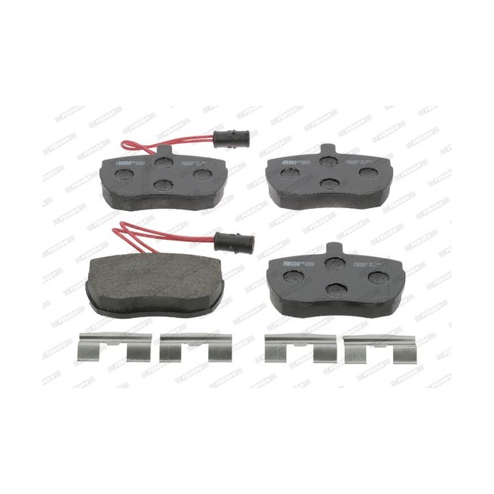FERODO PREMIER ECO FRICTION Bremsbelagsatz, Scheibenbremse FVR543