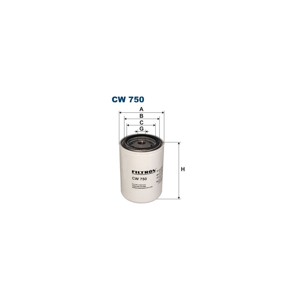 FILTRON Kühlmittelfilter CW750