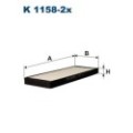 FILTRON Filter, Innenraumluft K1158-2x