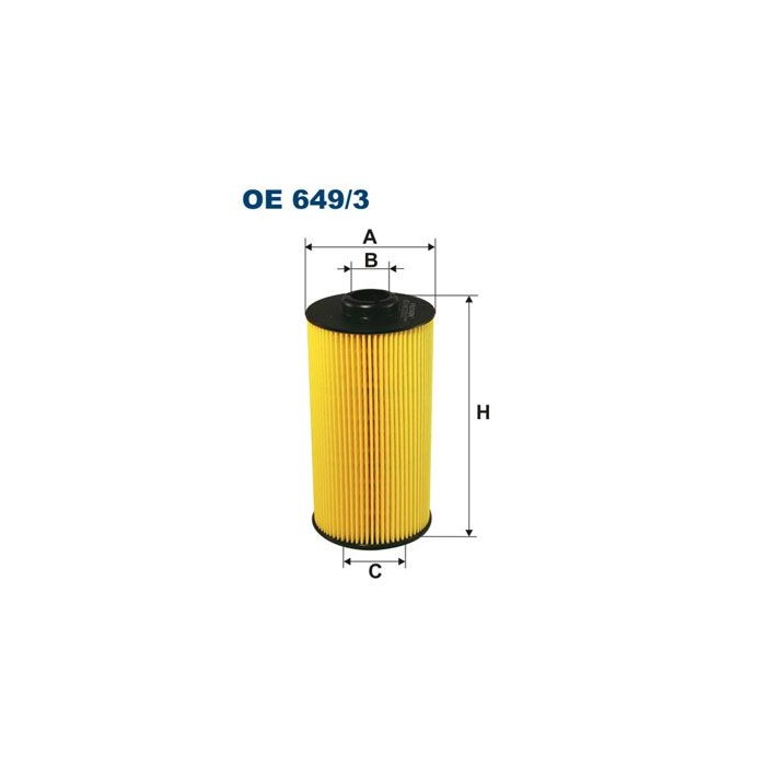 FILTRON Ölfilter OE649/3
