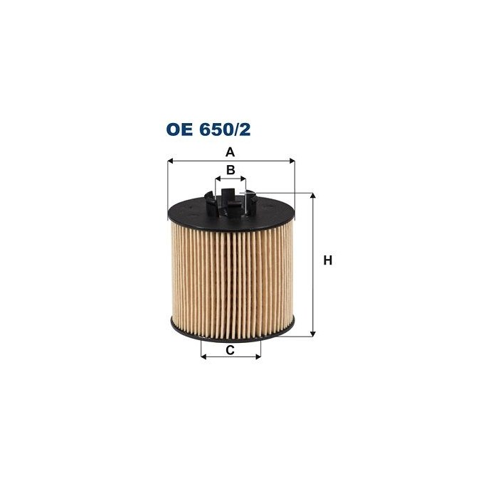 FILTRON Ölfilter OE650/2