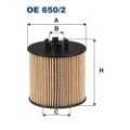 FILTRON Ölfilter OE650/2