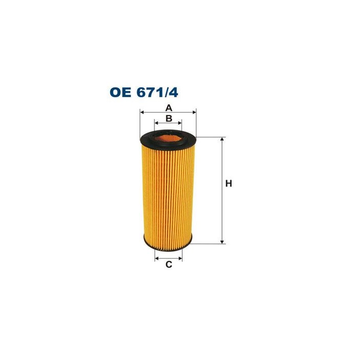 FILTRON Ölfilter OE671/4