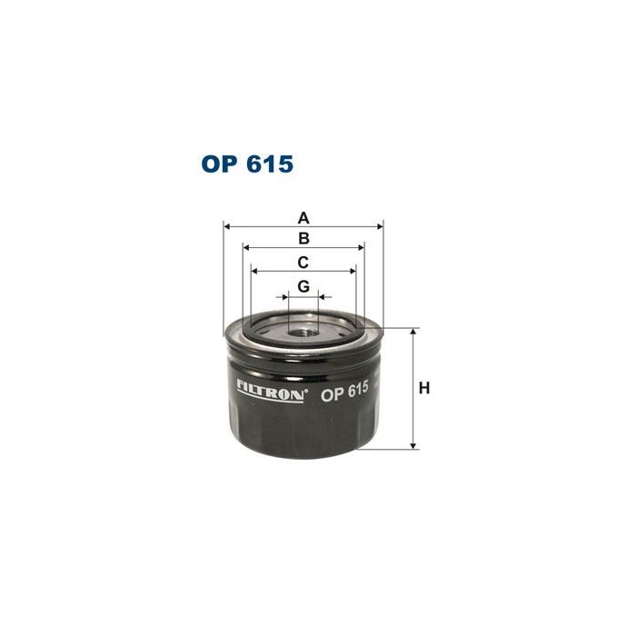 FILTRON Ölfilter OP615