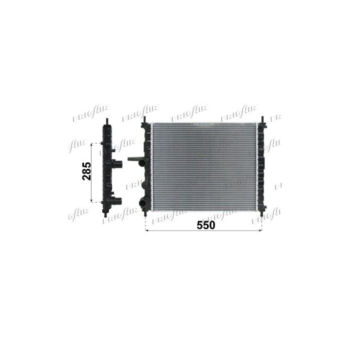 FRIGAIR Kühler, Motorkühlung 0104.3088