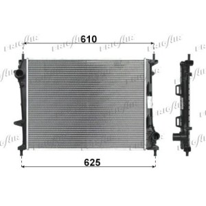 FRIGAIR Kühler, Motorkühlung 0104.3141