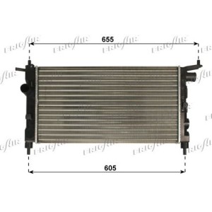 FRIGAIR Kühler, Motorkühlung 0107.3010