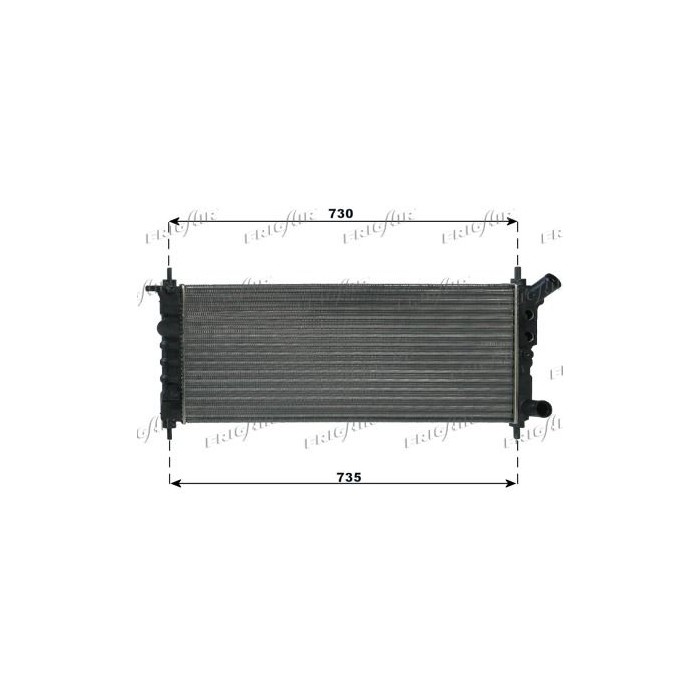 FRIGAIR Kühler, Motorkühlung 0107.3064