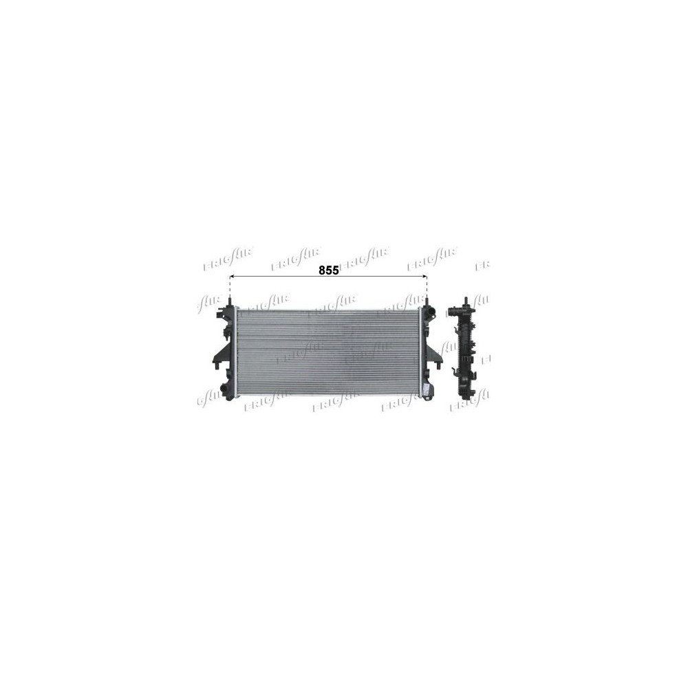 FRIGAIR Kühler, Motorkühlung 0204.2039