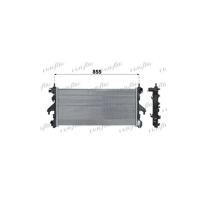 FRIGAIR Kühler, Motorkühlung 0204.2039