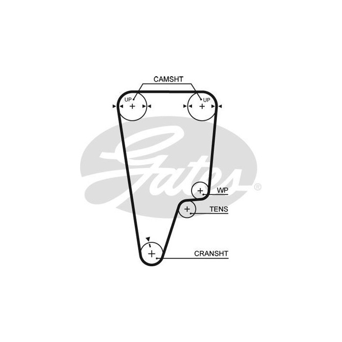 GATES PowerGrip® Zahnriemen 5506XS