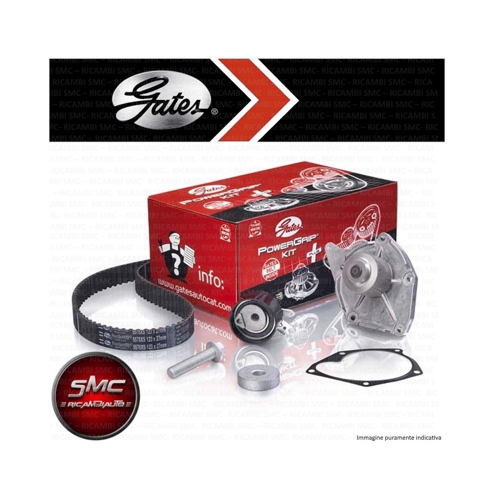 GATES PowerGrip® Wasserpumpe + Zahnriemensatz KP55569XS-4
