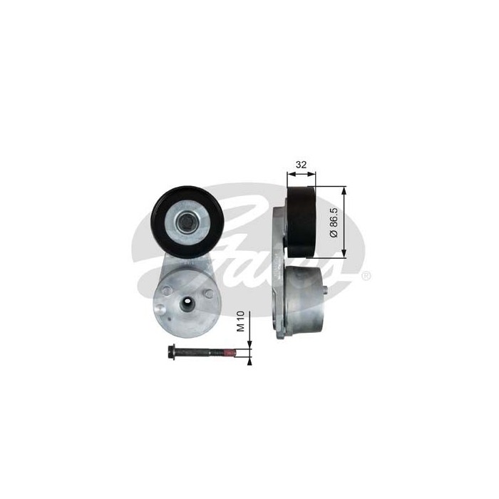 GATES FleetRunner Riemenspanner, Keilrippenriemen T38584