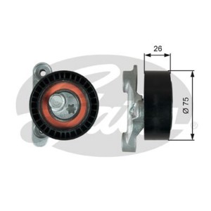 GATES DriveAlign® Spannrolle, Keilrippenriemen T39345